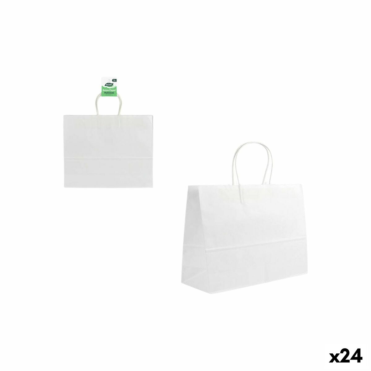 Reusable Food Bag Algon White 3 Pieces (24 Units)