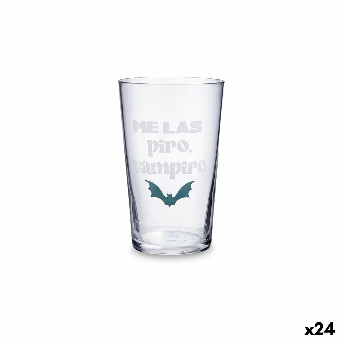 Glass Luminarc Frases 90 Transparent Glass 500 ml (24 Units)