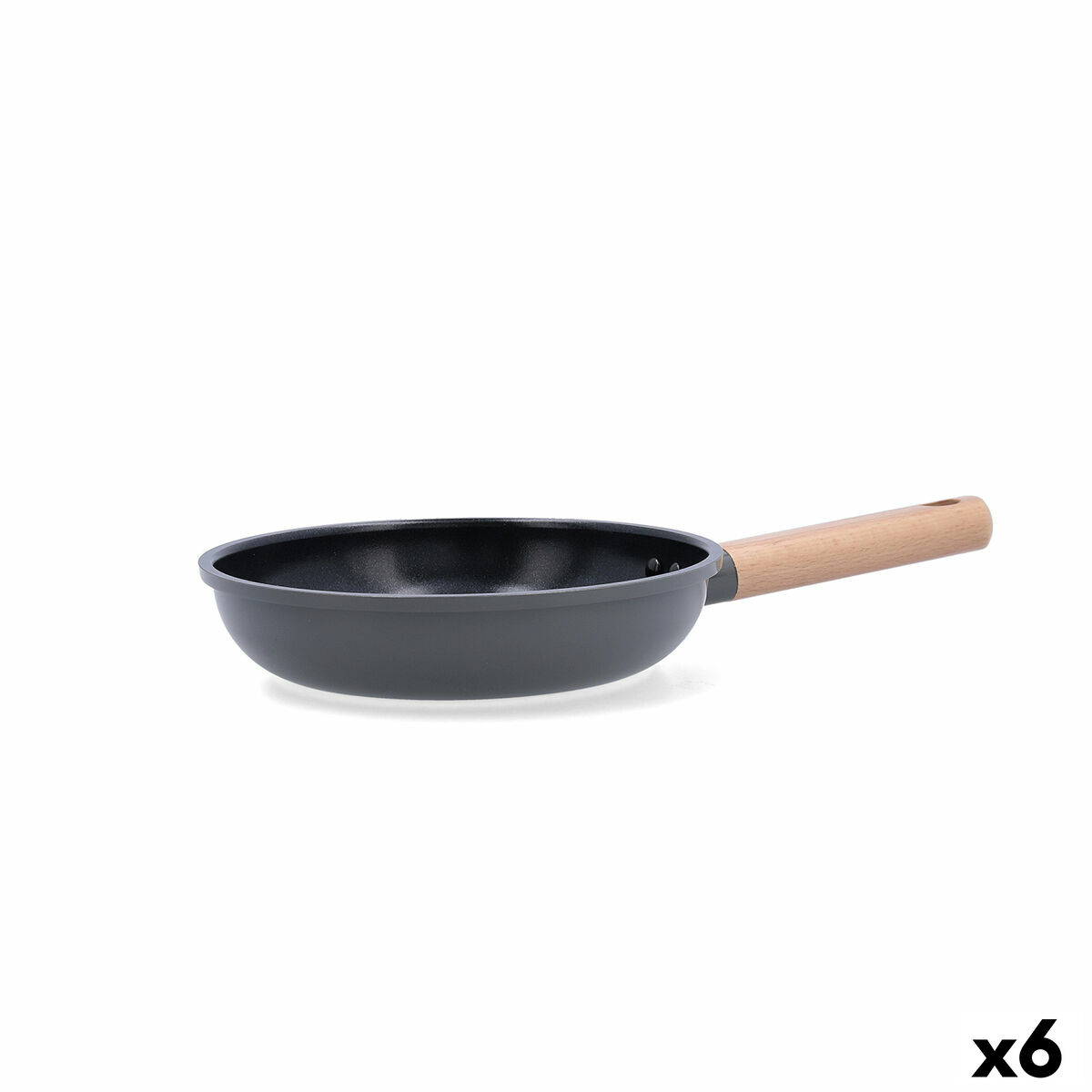 Pan Bidasoa Mia Grey Metal  20 cm (6 Units)