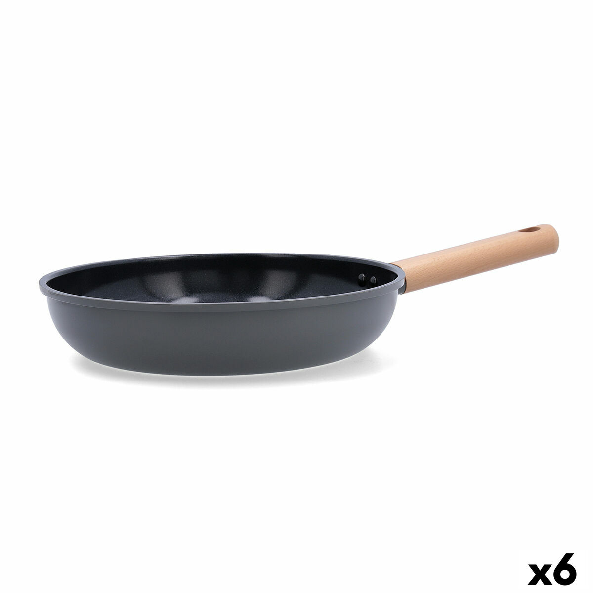 Pan Bidasoa Mia Grey Metal  26 cm (6 Units)