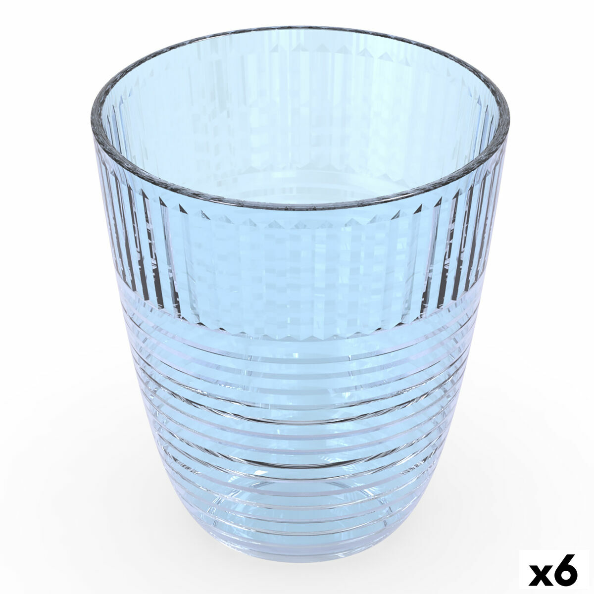 Glass for water Luminarc Concepto Blue Glass 310 ml (6 Units)