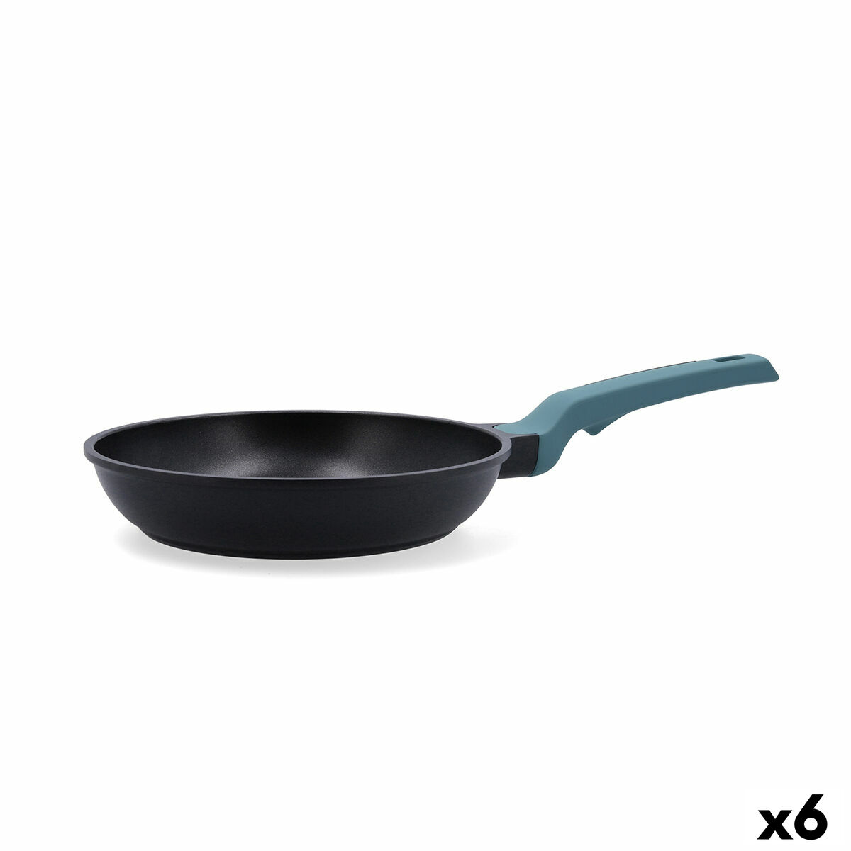 Pan Quid Confort Blue Metal  24 cm (6 Units)