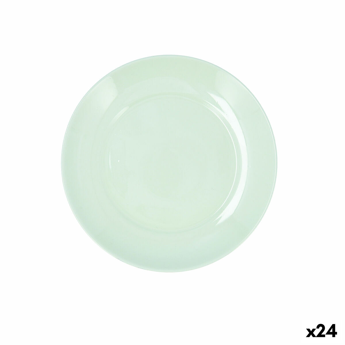 Dessert dish Luminarc Apy Paradise Green Glass  18 cm (24 Units)