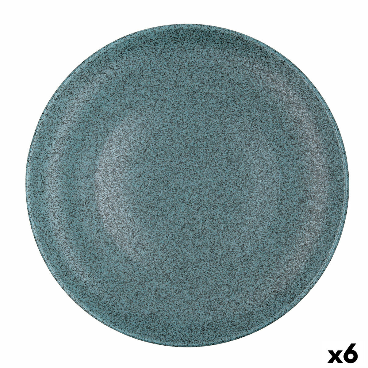 Pizza Plate Bidasoa Element Hydrozero Blue Ceramic  30 cm (6 Units)