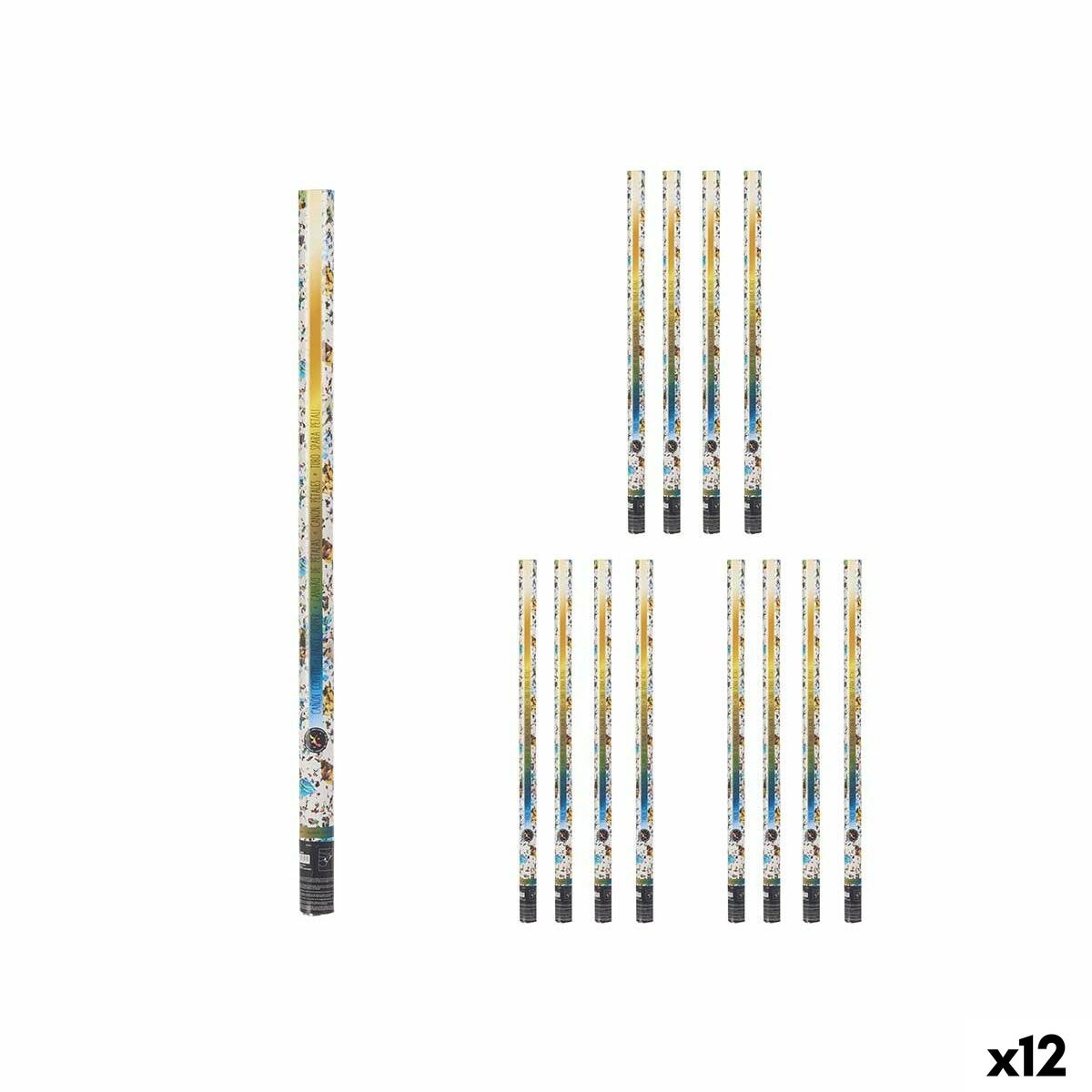 Confetti cannon NAVI-AR-483 Multicolour Paper Cardboard Plastic 5 x 98,5 x 5 cm (12 Units) Confetti cannon NAVI-AR-483 Multicolour Paper Cardboard Plastic 5 x 98,5 x 5 cm (12 Units)