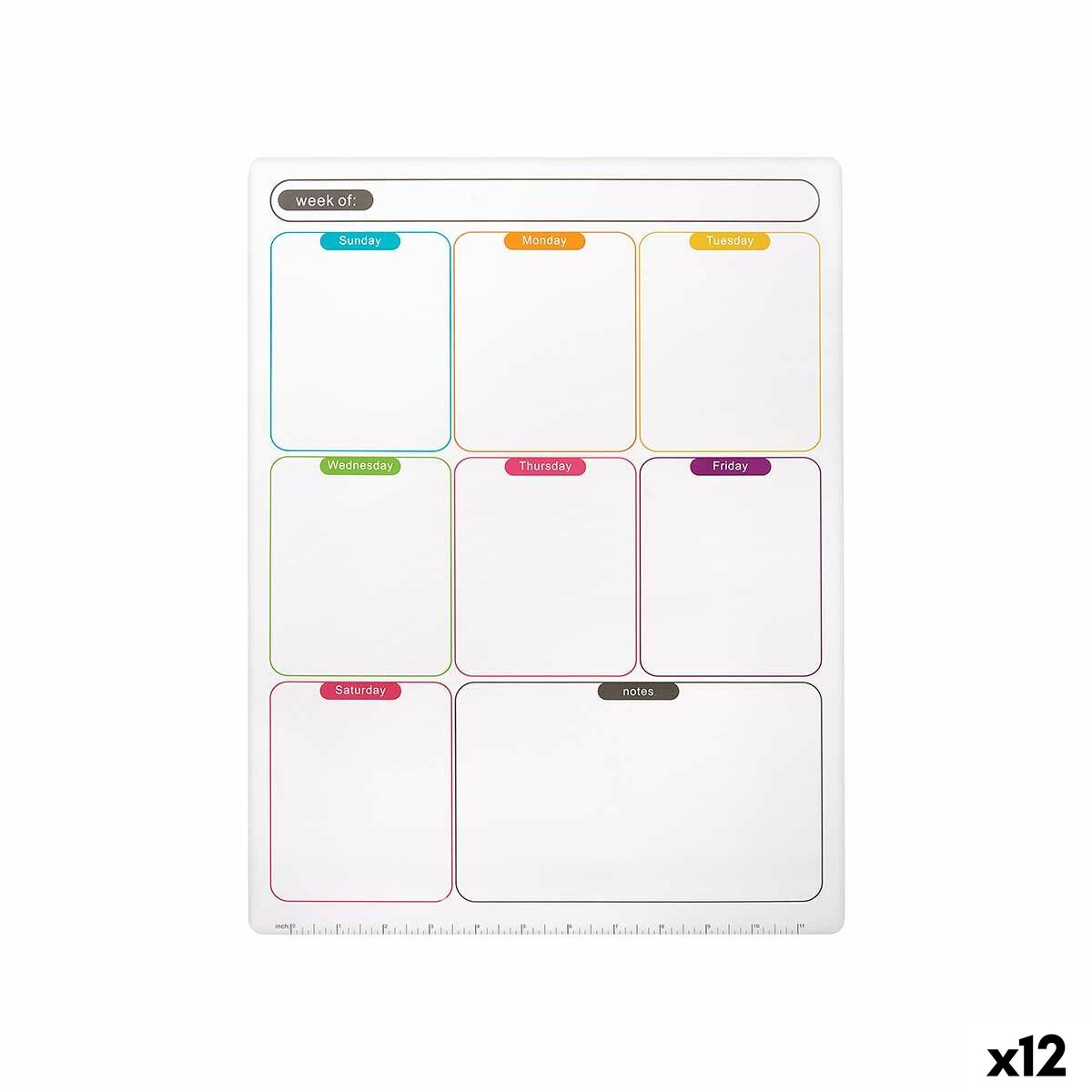 Magnets Pincello 424 White 33,5 x 48 x 0,5 cm Fridge A3 (12 Units) Magnets Pincello 424 White 33,5 x 48 x 0,5 cm Fridge A3 (12 Units)