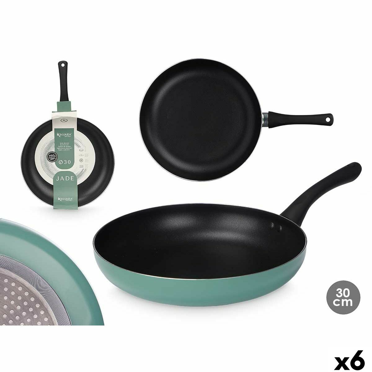 Pan Kinvara 11 Silver Aluminium (6 Units) Pan Kinvara 11 Silver Aluminium (6 Units)