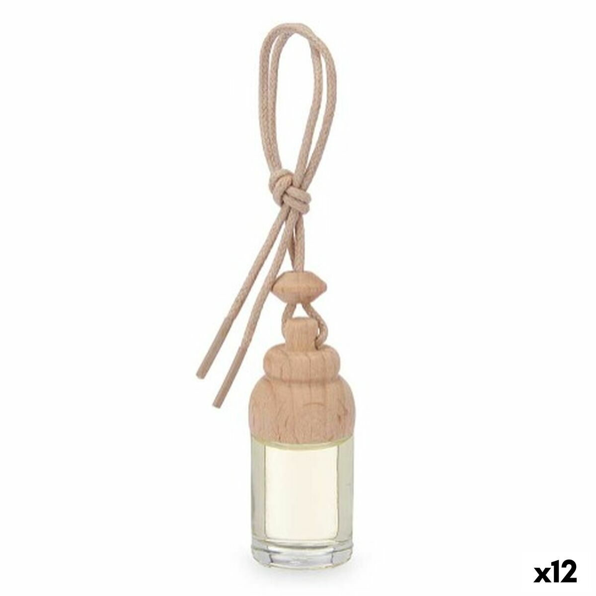 Car Air Freshener Acorde Wood Glass Fragrance 8 ml (12 Units)