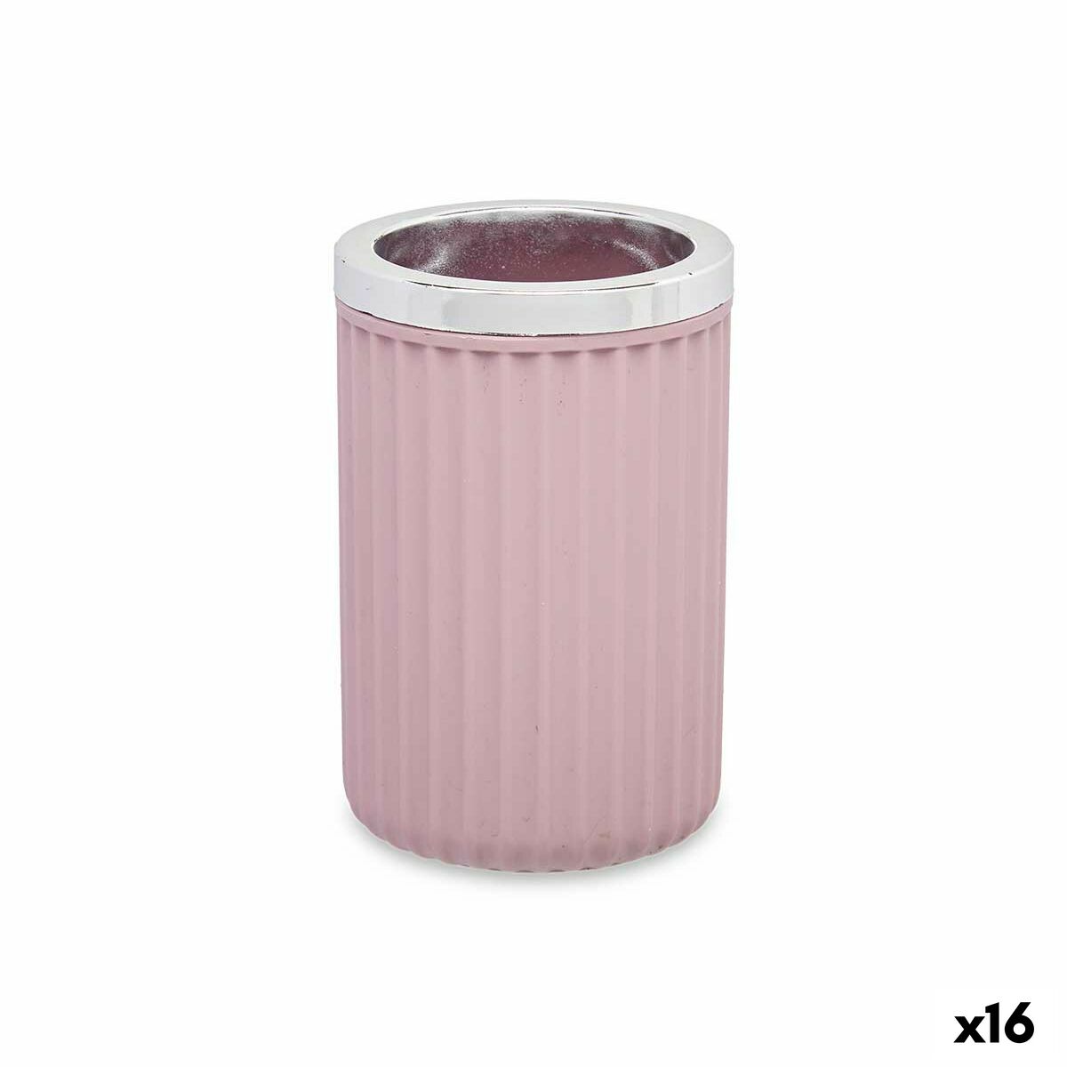 Glass Berilo 3436-4 Pink Plastic 7,5 x 11,5 x 7,5 cm (16 Units) Glass Berilo 3436-4 Pink Plastic 7,5 x 11,5 x 7,5 cm (16 Units)