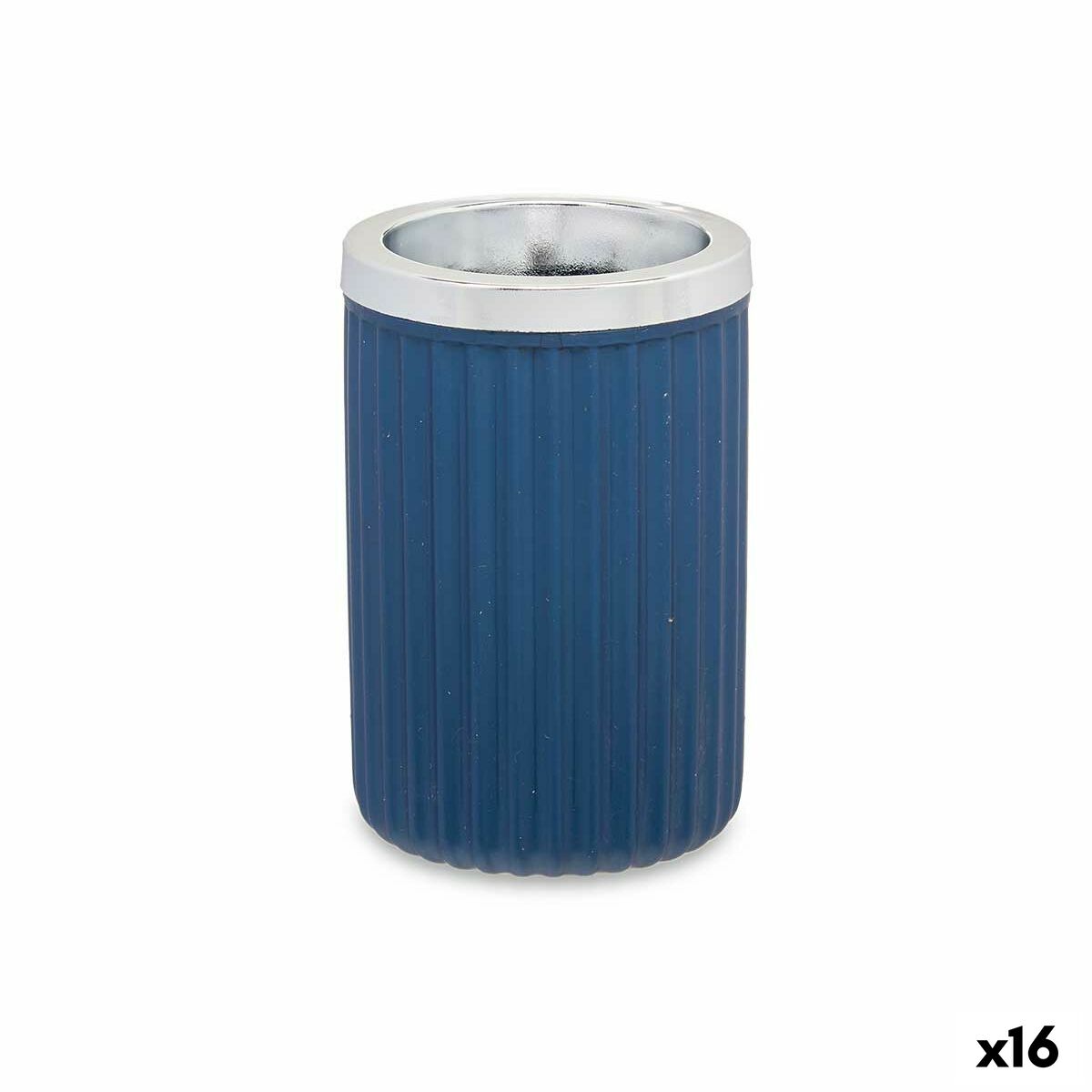 Glass Berilo 3436-5 Blue Plastic 7,5 x 11,5 x 7,5 cm (16 Units) Glass Berilo 3436-5 Blue Plastic 7,5 x 11,5 x 7,5 cm (16 Units)
