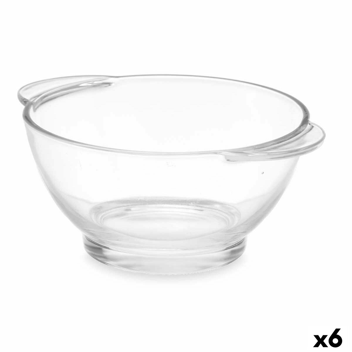 Bowl Vivalto Transparent 580 ml (6 Units) Bowl Vivalto Transparent 580 ml (6 Units)