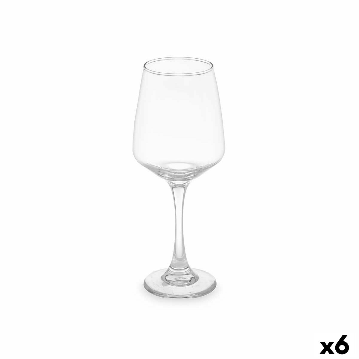Wine glass Vivalto Transparent Glass 420 ml (6 Units) Wine glass Vivalto Transparent Glass 420 ml (6 Units)