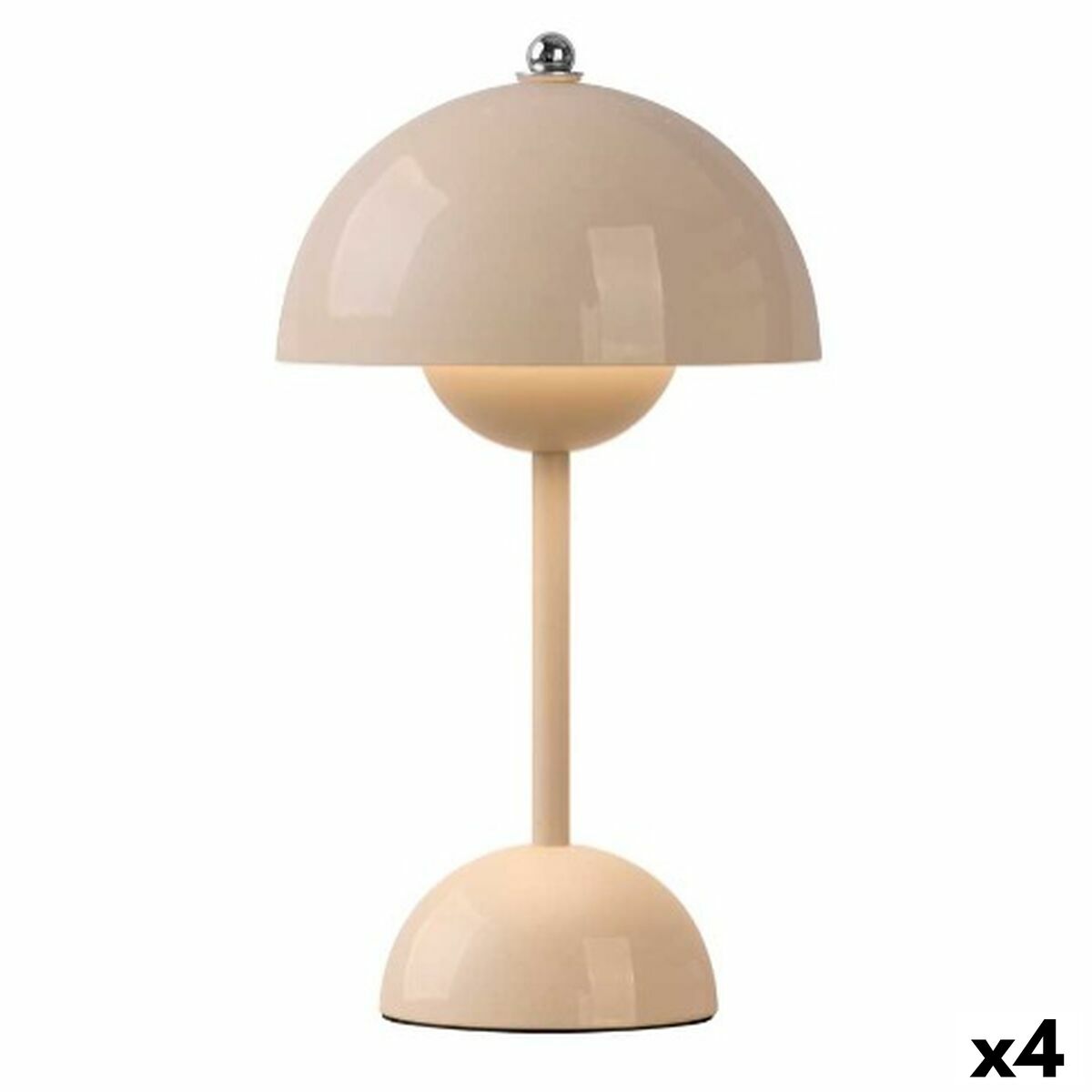 Desk lamp Gift Decor Beige 1,5 W Mushroom (4 Units) Desk lamp Gift Decor Beige 1,5 W Mushroom (4 Units)