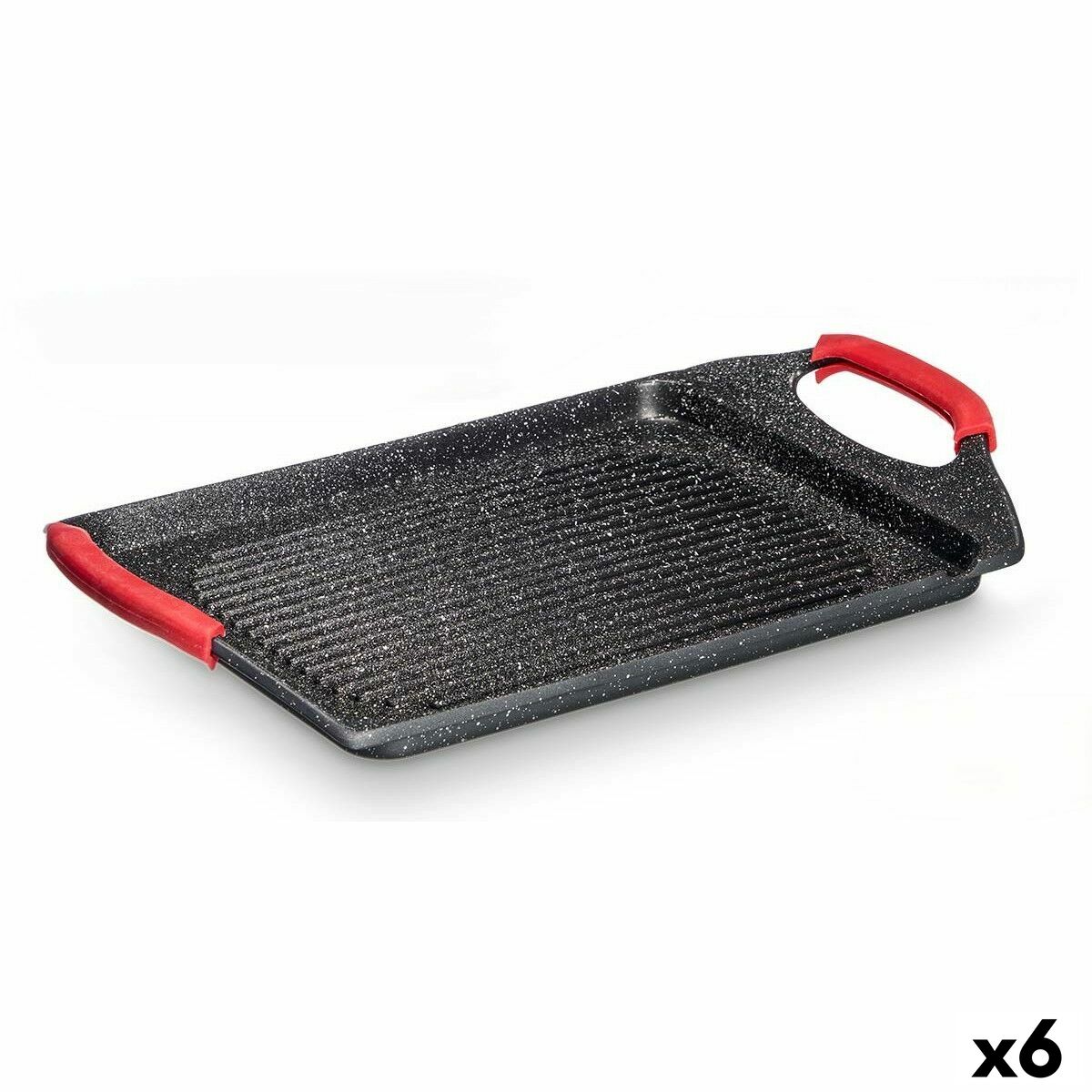Barbecue Kinvara White Black Red Silicone Aluminium 34 x 26 cm Barbecue Kinvara White Black Red Silicone Aluminium 34 x 26 cm