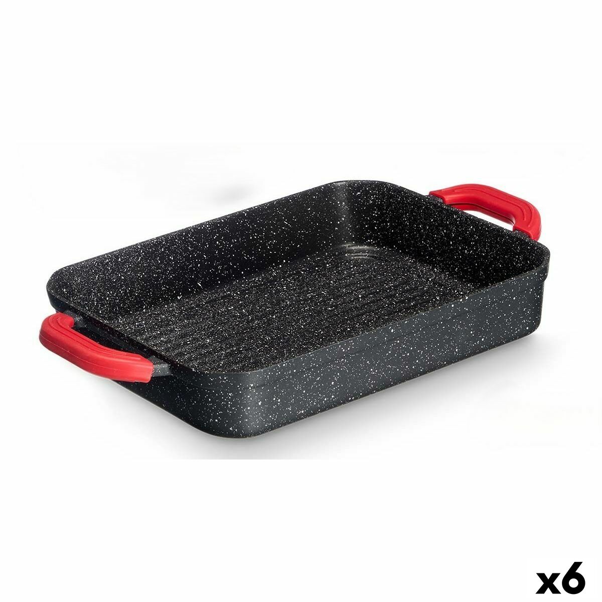 Barbecue Kinvara White Black Red Silicone Aluminium 32 x 25 cm Barbecue Kinvara White Black Red Silicone Aluminium 32 x 25 cm