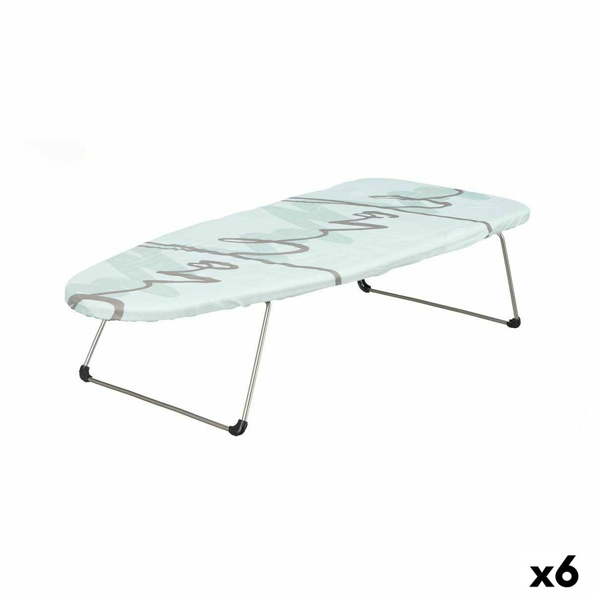 Ironing board Kipit Love Blue Black Cloth Plastic Tablecloth (6 Units) Ironing board Kipit Love Blue Black Cloth Plastic Tablecloth (6 Units)
