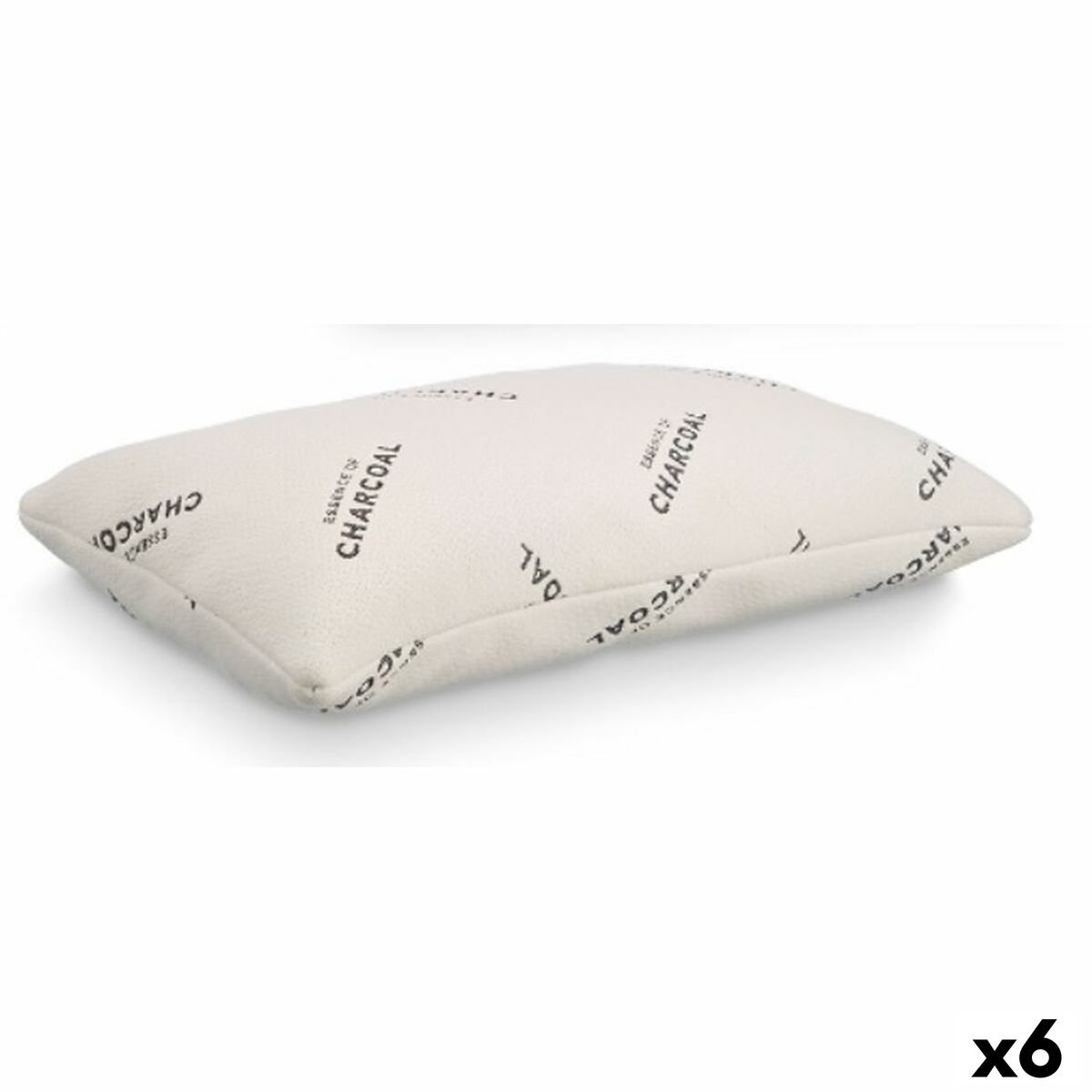 Viscoelastic Pillow Gift Decor White 70 x 15 x 40 cm (6 Units) Viscoelastic Pillow Gift Decor White 70 x 15 x 40 cm (6 Units)