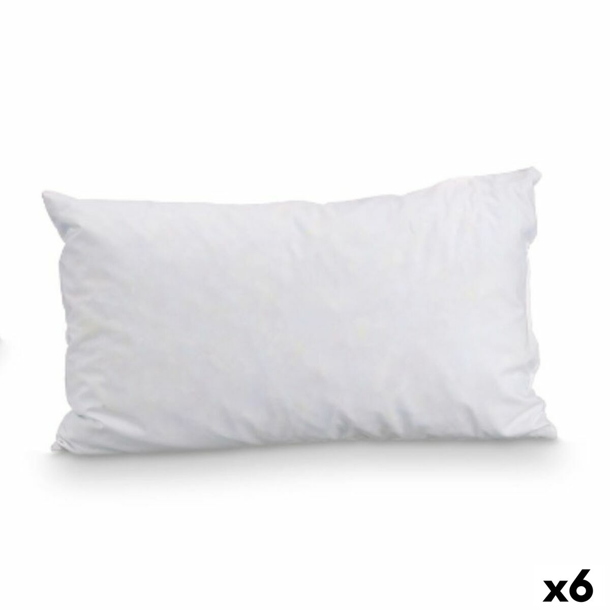 Viscoelastic Pillow Gift Decor White 70 x 40 cm (6 Units)