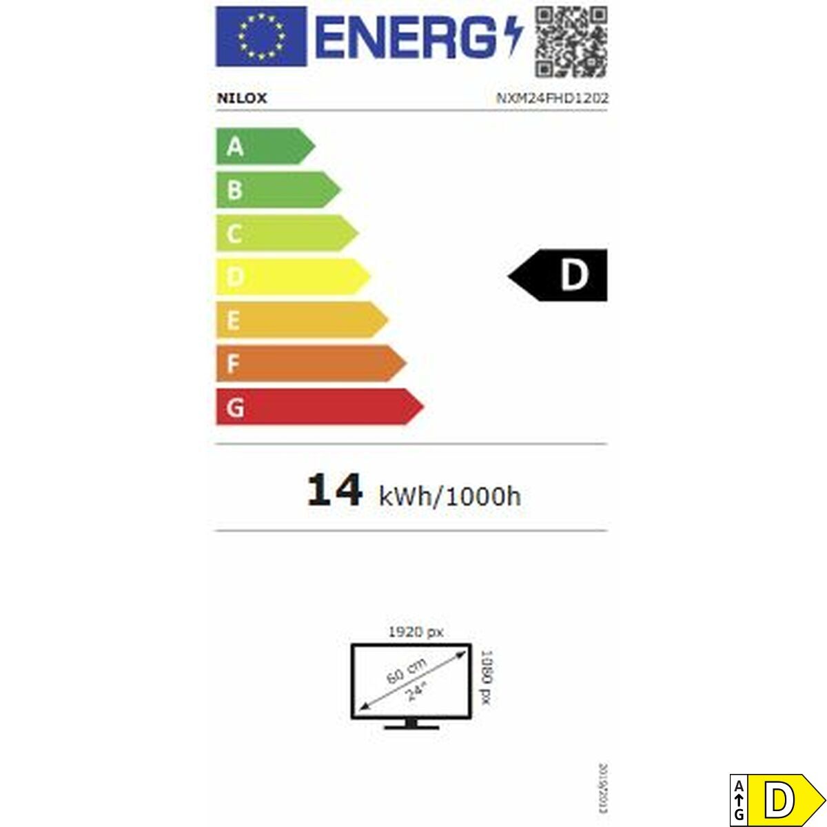 Monitor Nilox NXM24FHD1202 Full HD LCD 23,8″