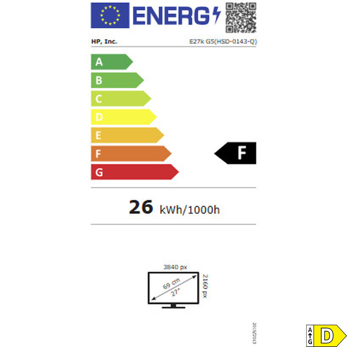 Monitor HP B1GM6AA#ABB