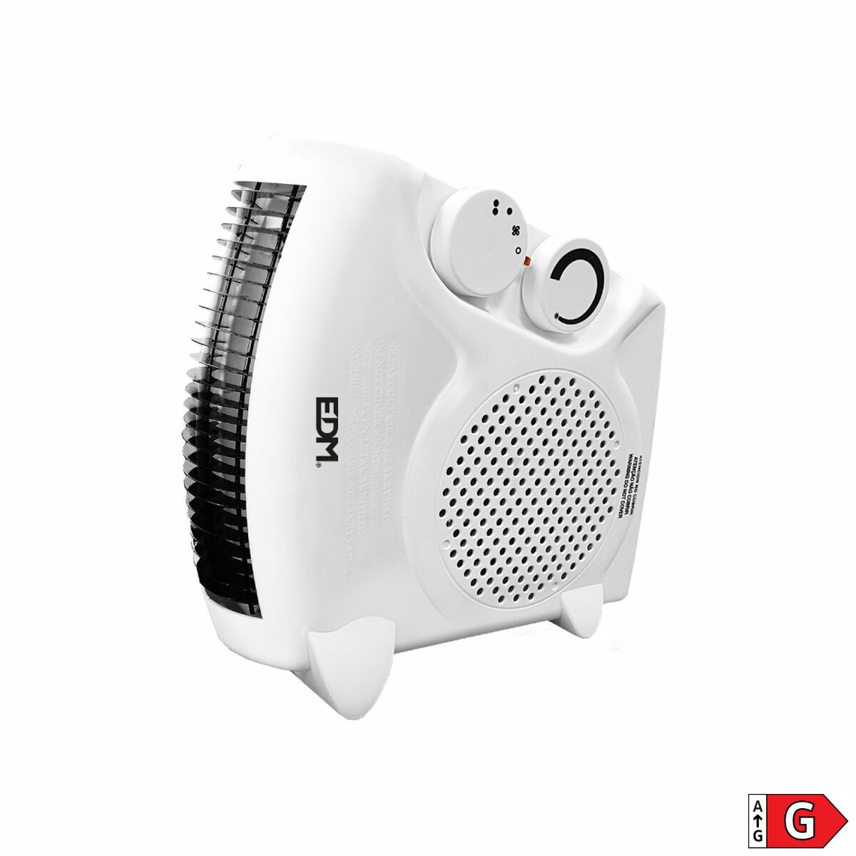 Heater EDM 07205 White 1000 – 2000 W Compact