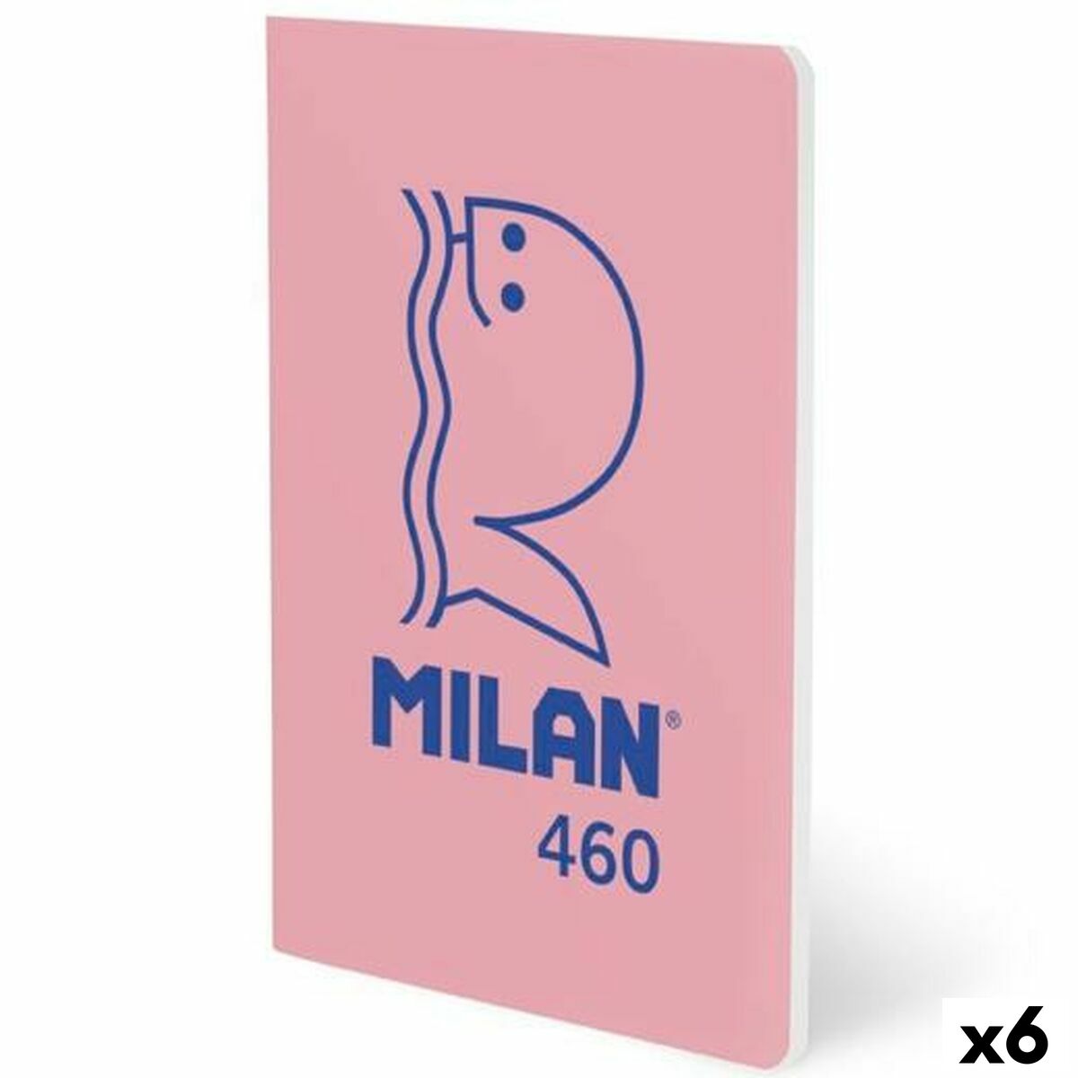 Notebook Milan Pink A5 24 Sheets (6 Units) Notebook Milan Pink A5 24 Sheets (6 Units)