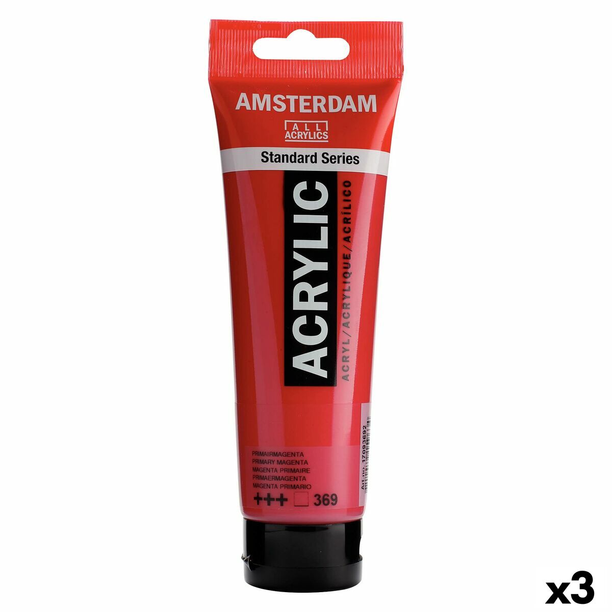 Acrylic paint Talens Amsterdam Magenta 120 ml (3 Units) Acrylic paint Talens Amsterdam Magenta 120 ml (3 Units)