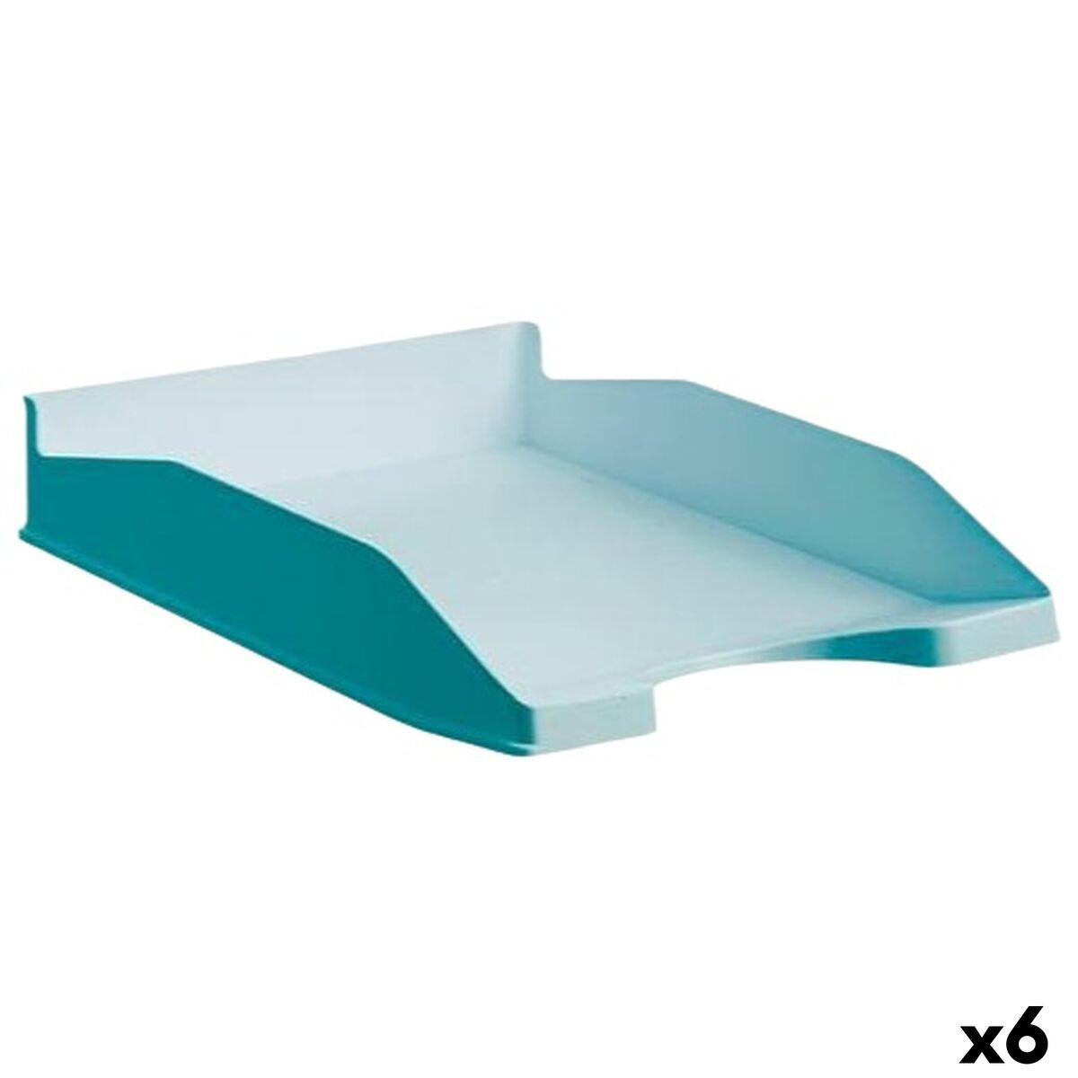 Filing Tray Archivo 2000 ECOGREEN Blue Recyclable 34,5 x 25,5 x 6 cm (6 Units) Filing Tray Archivo 2000 ECOGREEN Blue Recyclable 34,5 x 25,5 x 6 cm (6 Units)