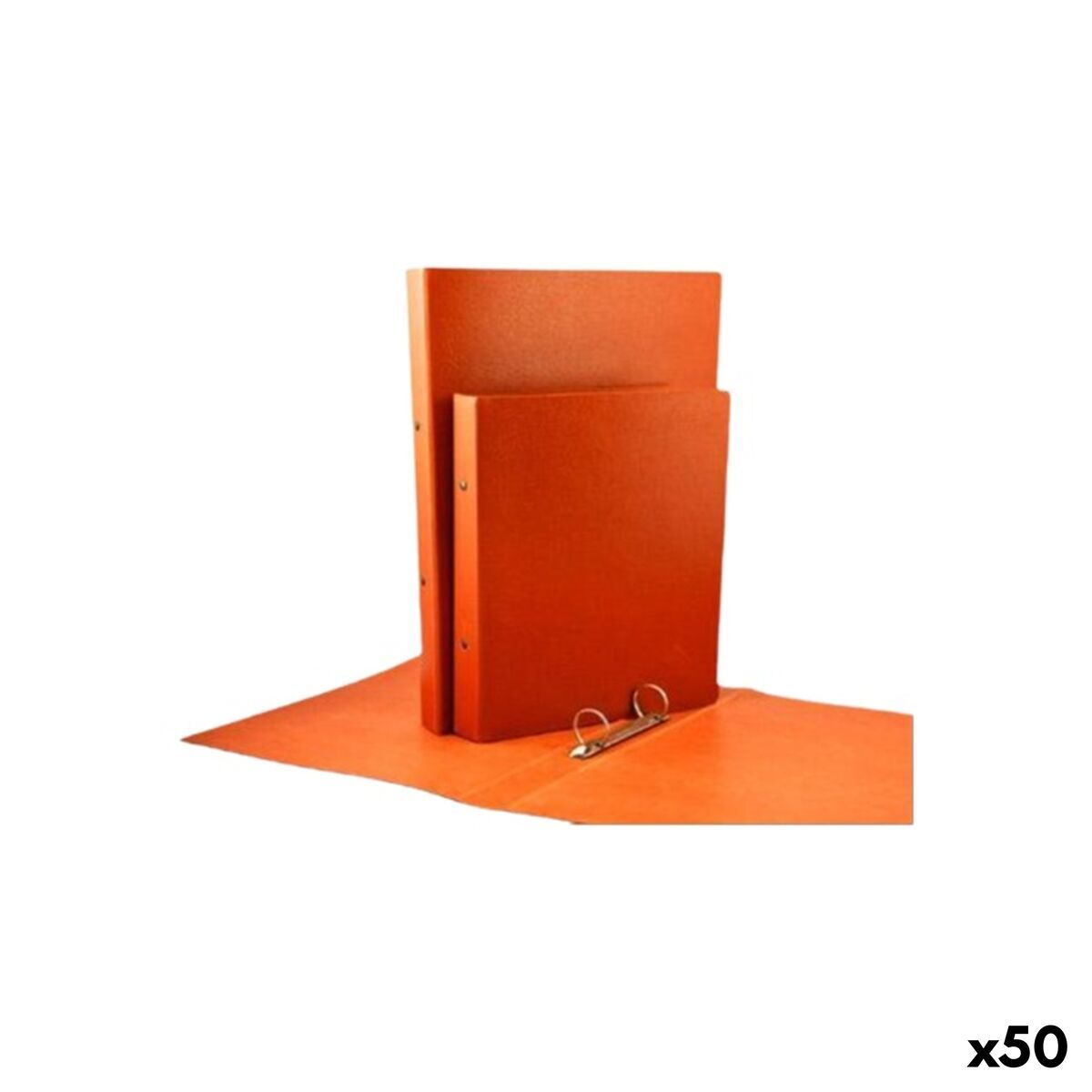 Ring binder Mariola Brown 1/4 (50 Units) Ring binder Mariola Brown 1/4 (50 Units)