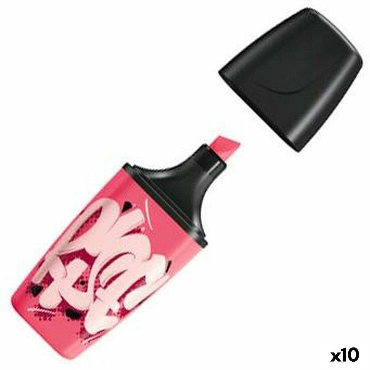 Highlighter Stabilo BOSS MINI RISE Pink 10 Pieces Highlighter Stabilo BOSS MINI RISE Pink 10 Pieces