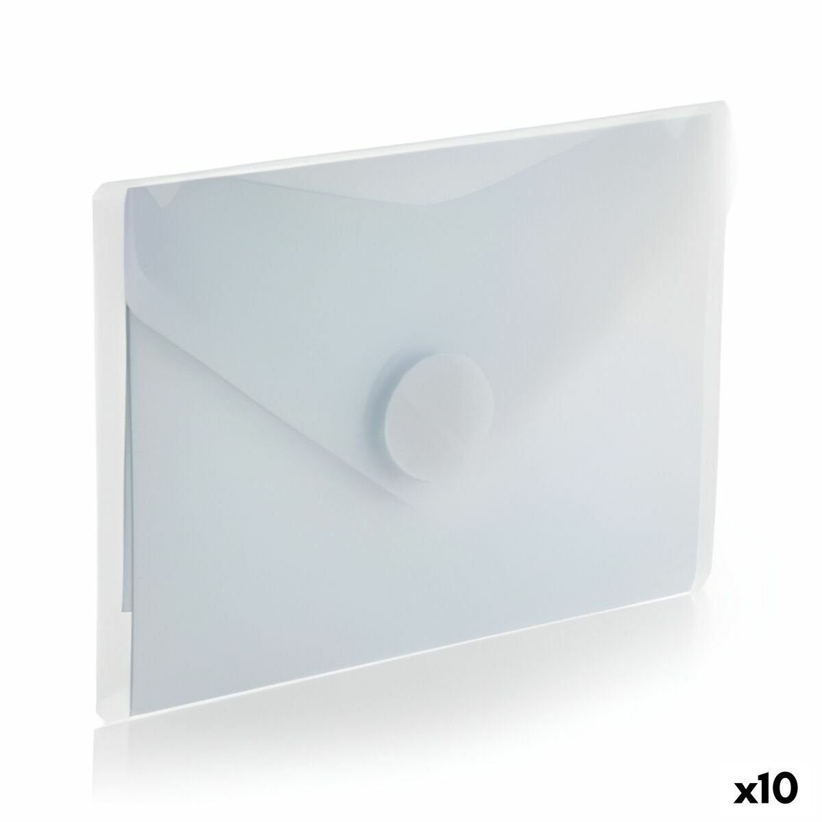 Envelope Office Box V-LOCK polypropylene 8,5 x 12 cm (10 Units) Envelope Office Box V-LOCK polypropylene 8,5 x 12 cm (10 Units)