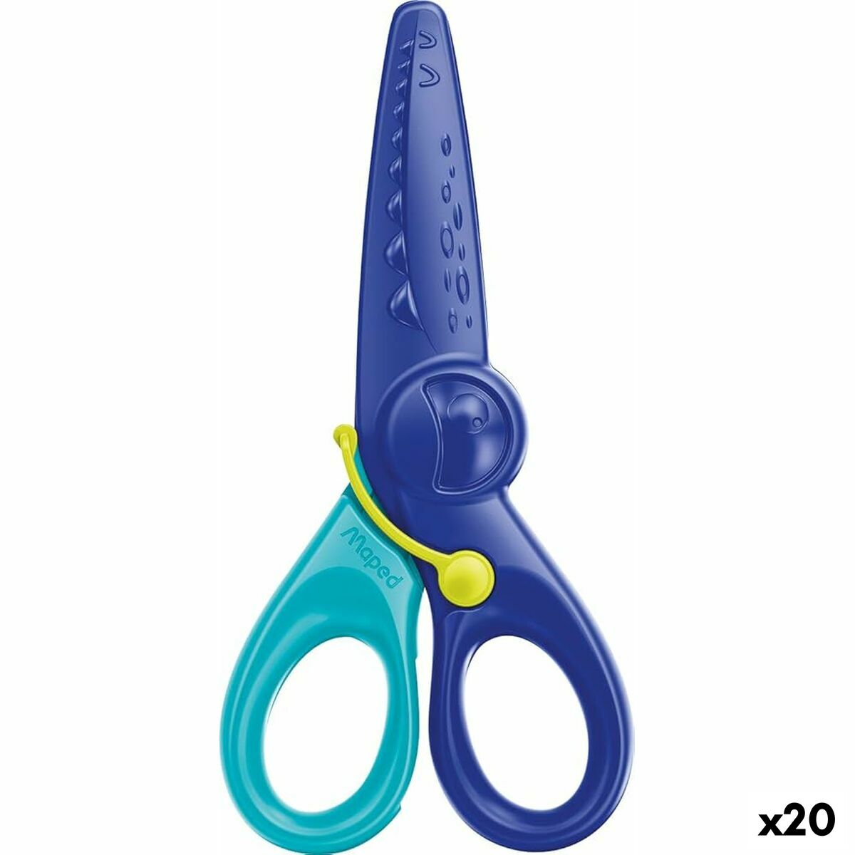 Scissors Maped KidiCut Blue 12 cm (20 Units) Scissors Maped KidiCut Blue 12 cm (20 Units)