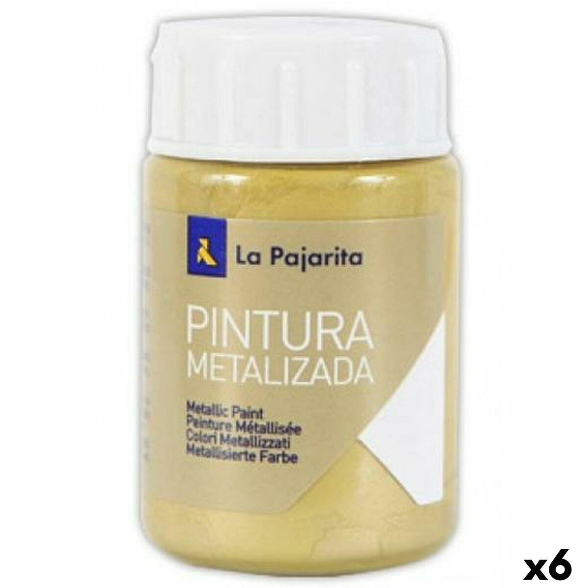 Paint La Pajarita Golden 35 ml (6 Units) Paint La Pajarita Golden 35 ml (6 Units)