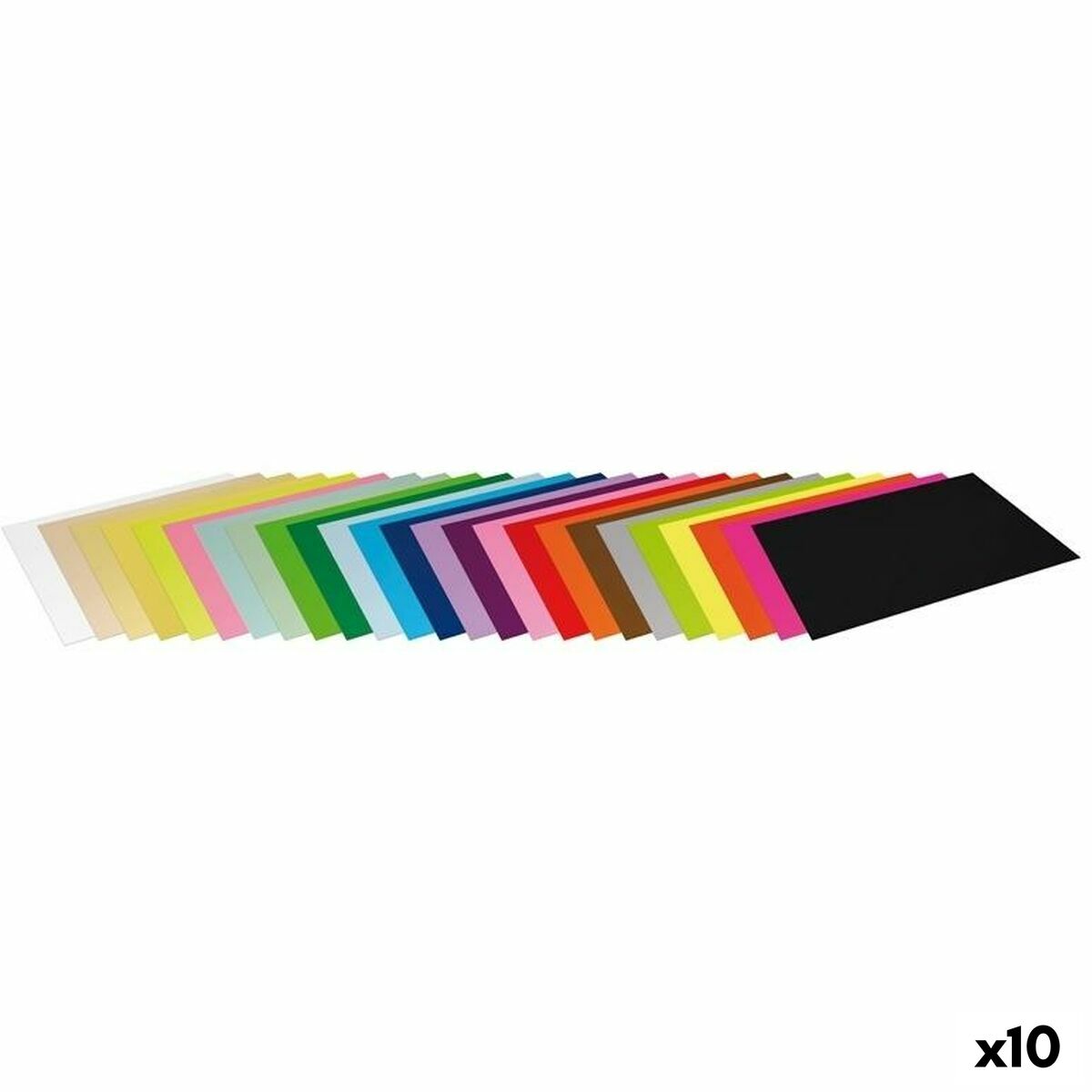 Cards Fabrisa Multicolour 50 Pieces (10 Units) Cards Fabrisa Multicolour 50 Pieces (10 Units)