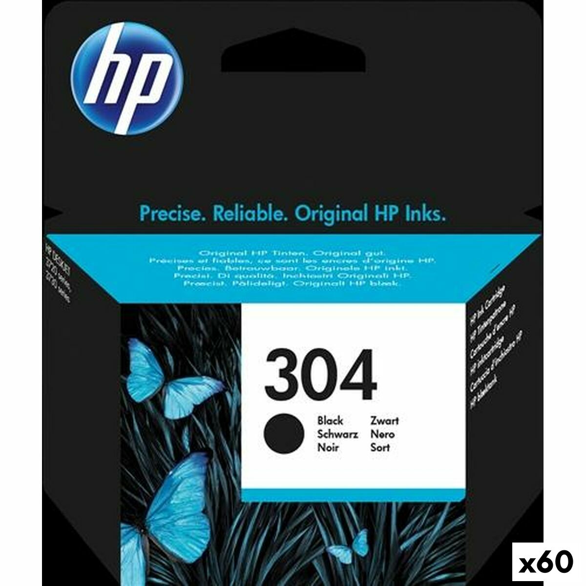 Original Ink Cartridge HP DESKJET 3720 – N304 Black (60 Units) Original Ink Cartridge HP DESKJET 3720 – N304 Black (60 Units)