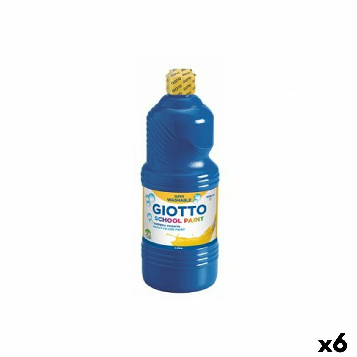 Tempera Giotto Navy Blue 1 L (6 Units)