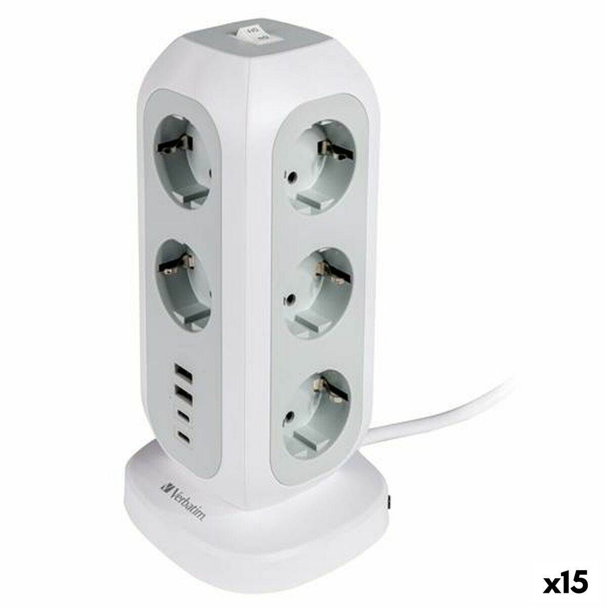 Circuit board Verbatim White (2 m) (15 Units) Circuit board Verbatim White (2 m) (15 Units)