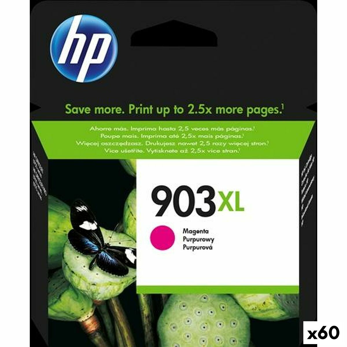 Original Ink Cartridge HP 903XL Magenta (60 Units)