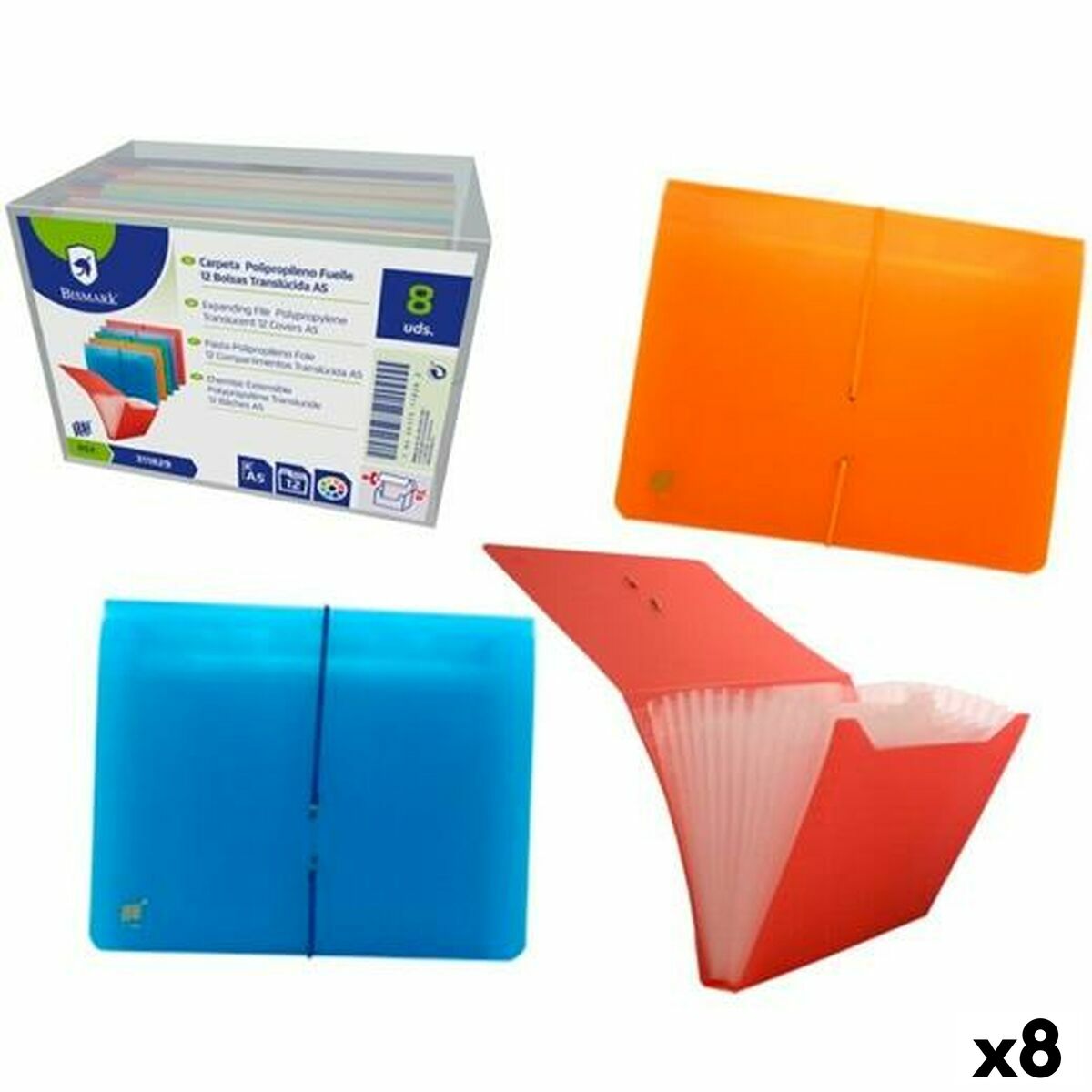 Organiser Folder Bismark A5 (8 Units)