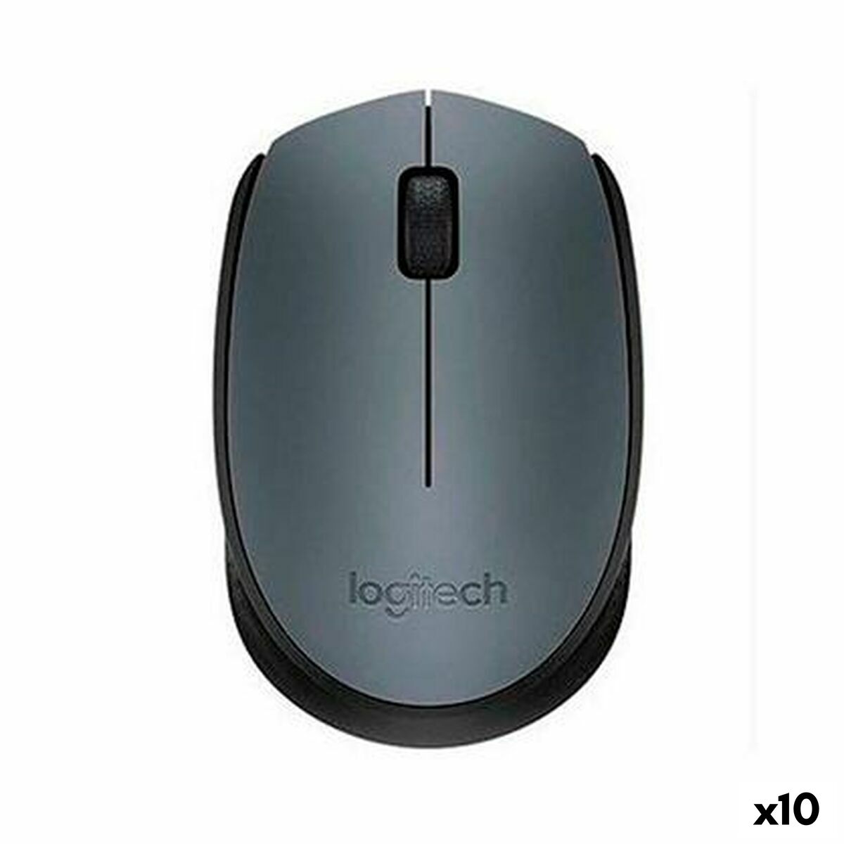 Wireless Mouse Logitech M170 Grey (10 Units) Wireless Mouse Logitech M170 Grey (10 Units)