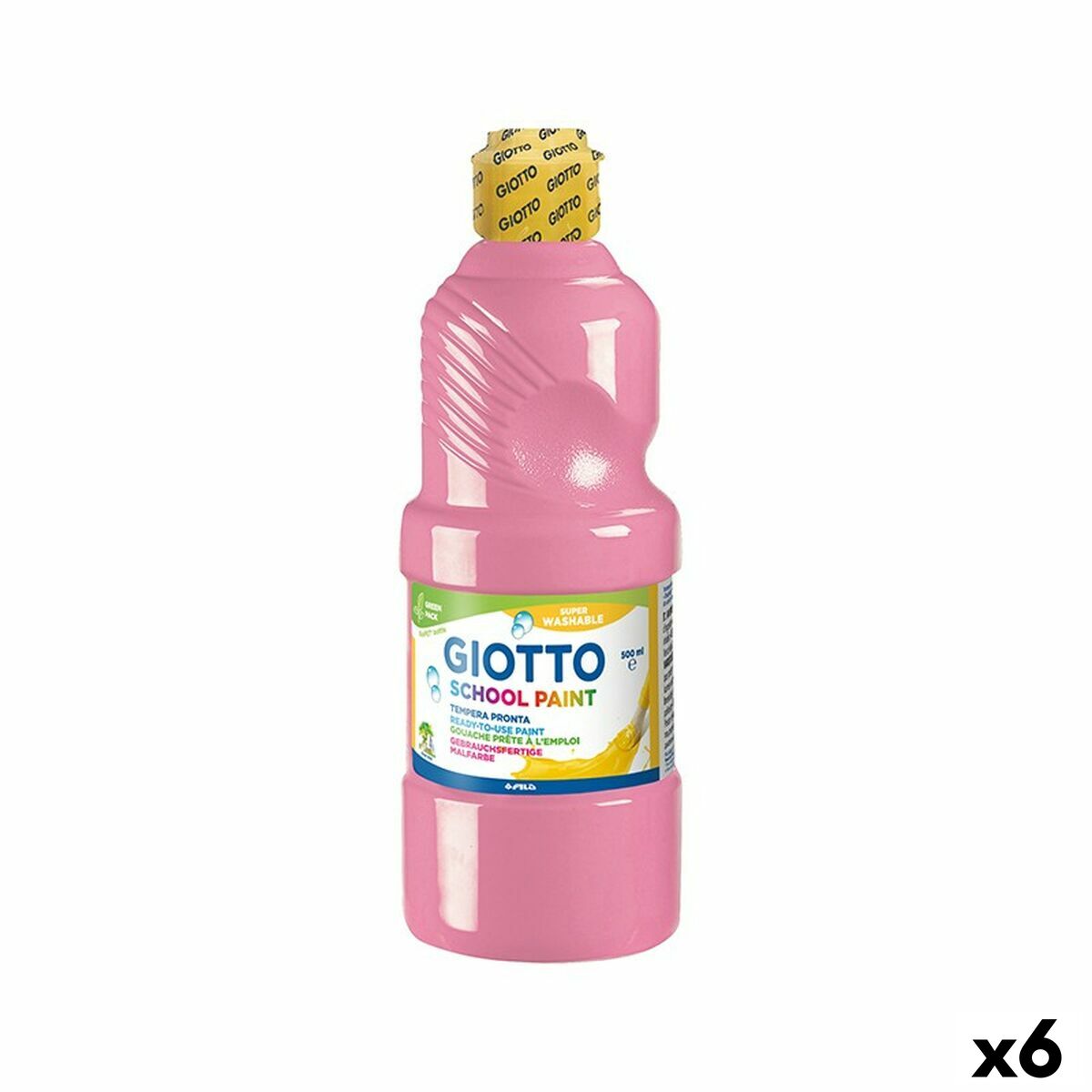 Tempera Giotto Pink 500 ml (6 Units) Tempera Giotto Pink 500 ml (6 Units)