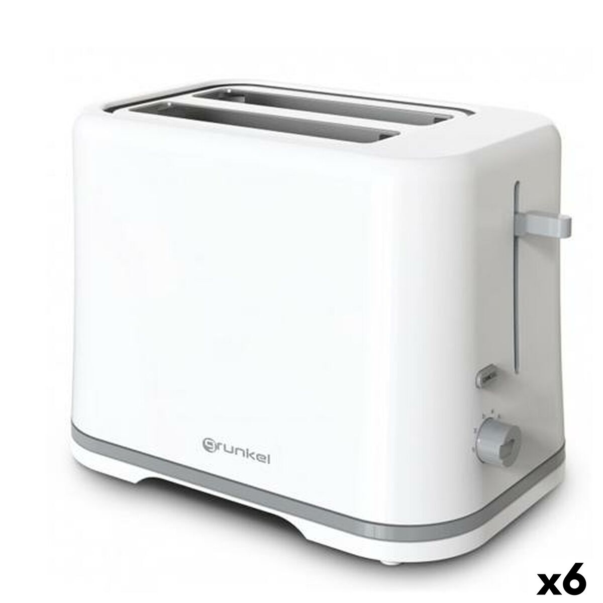 Toaster Grunkel White 870 W 6 Units Toaster Grunkel White 870 W 6 Units