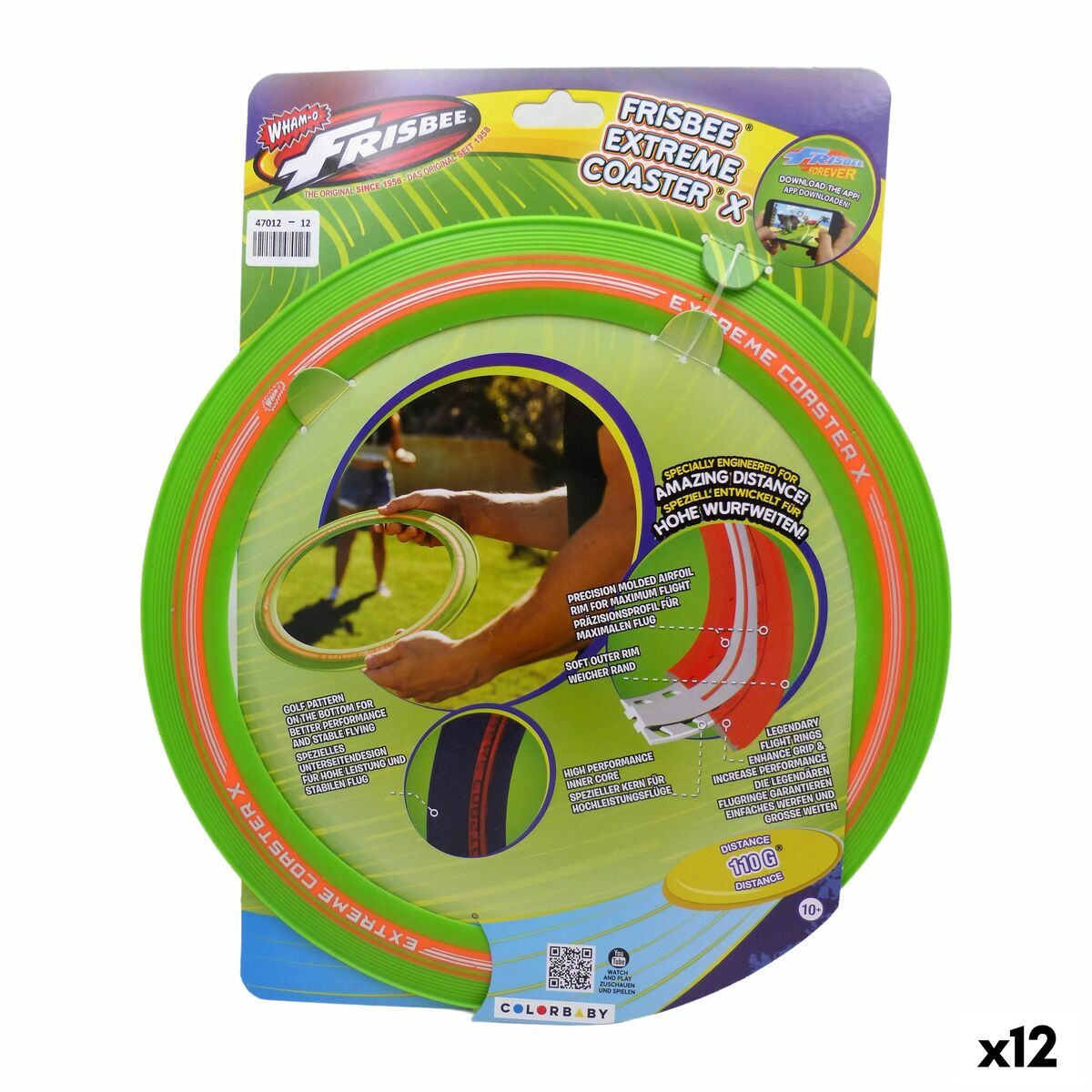 Frisbee Wham-O 33 x 4,2 x 33 cm (12 Units) Frisbee Wham-O 33 x 4,2 x 33 cm (12 Units)