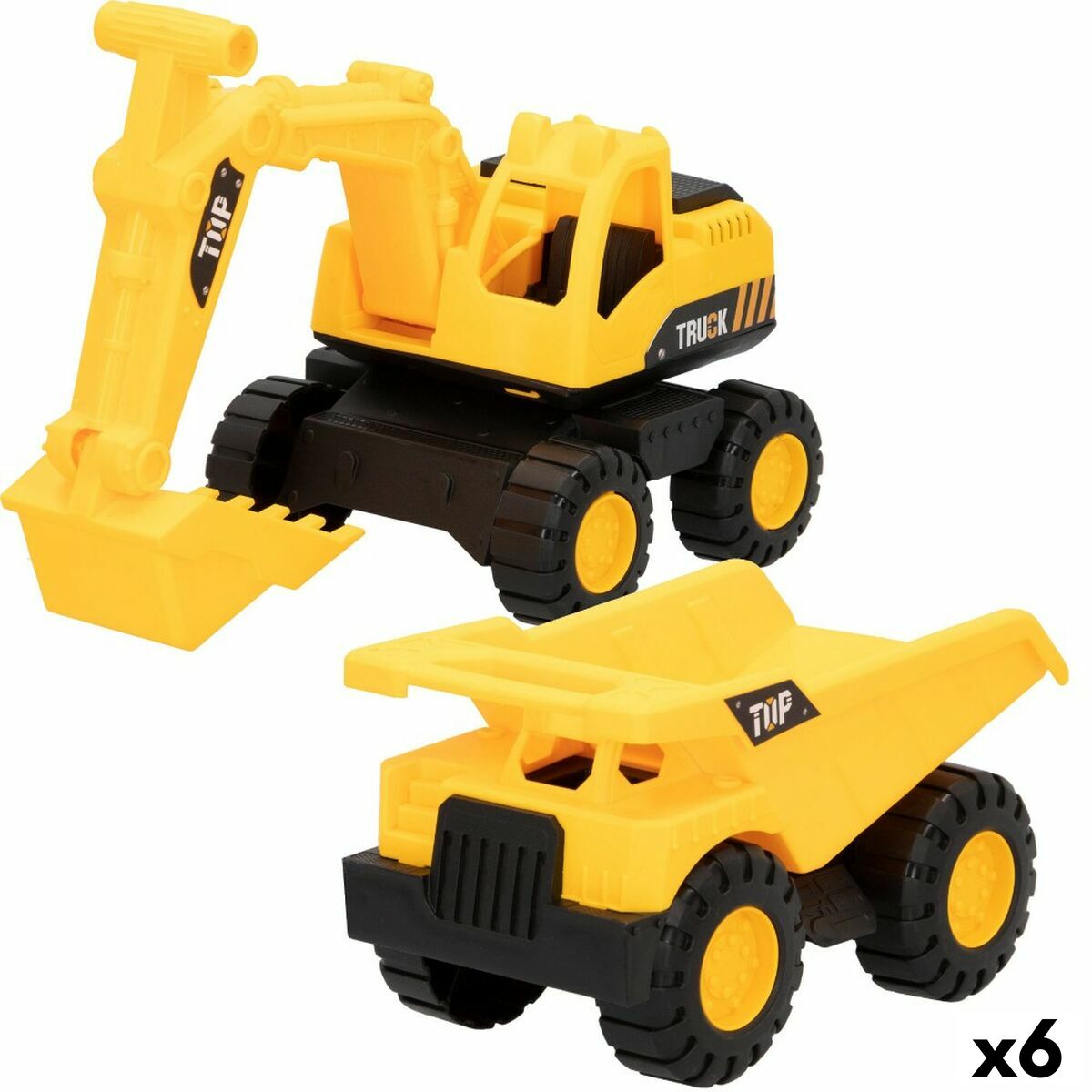 Construction Vehicles Speed & Go 18,5 x 10,5 x 10 cm (6 Units) Construction Vehicles Speed & Go 18,5 x 10,5 x 10 cm (6 Units)