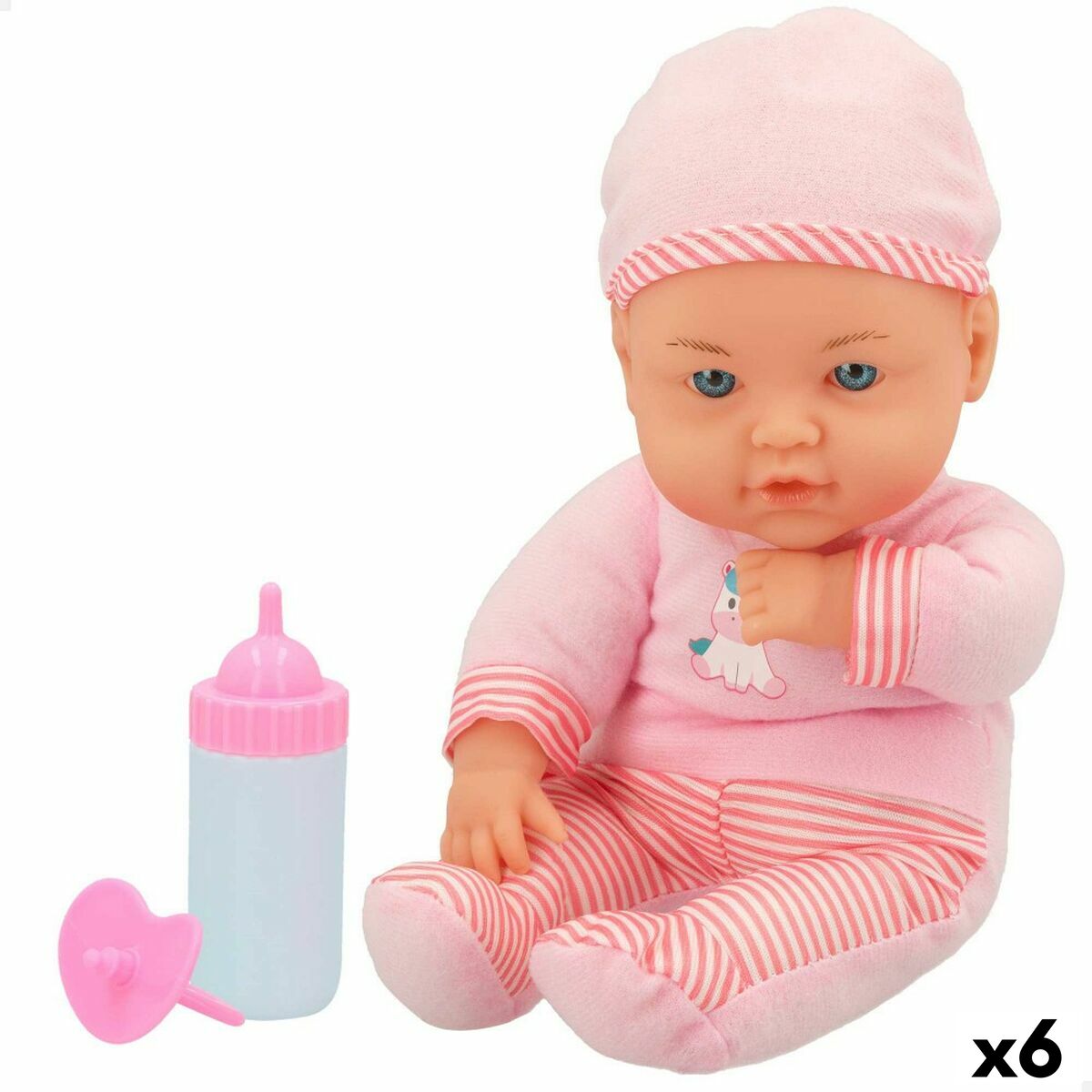 Baby Doll Colorbaby 22 x 32 x 9,5 cm 6 Units Baby Doll Colorbaby 22 x 32 x 9,5 cm 6 Units