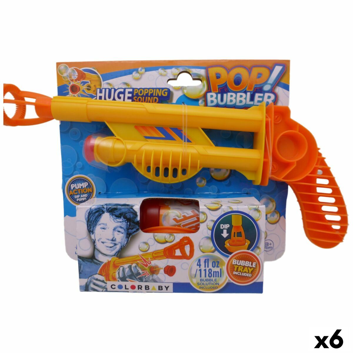 Bubble Blowing Game Lanard 30 x 12 x 3,7 cm (6 Units) Bubble Blowing Game Lanard 30 x 12 x 3,7 cm (6 Units)