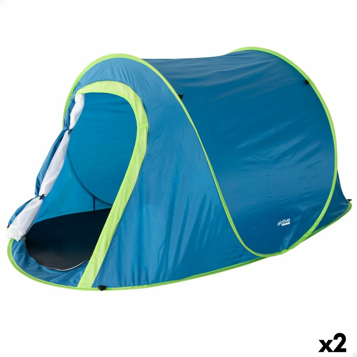 Tent Aktive 120 x 95 x 220 cm (2 Units) Tent Aktive 120 x 95 x 220 cm (2 Units)