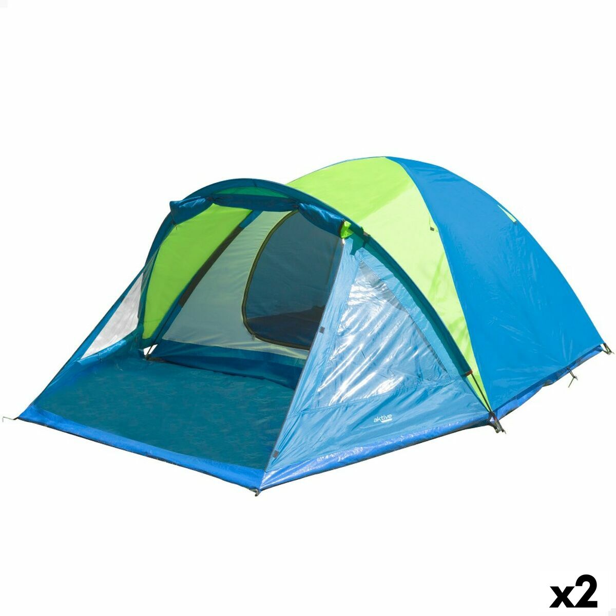 Tent Aktive 240 x 130 x 330 cm (2 Units) Tent Aktive 240 x 130 x 330 cm (2 Units)