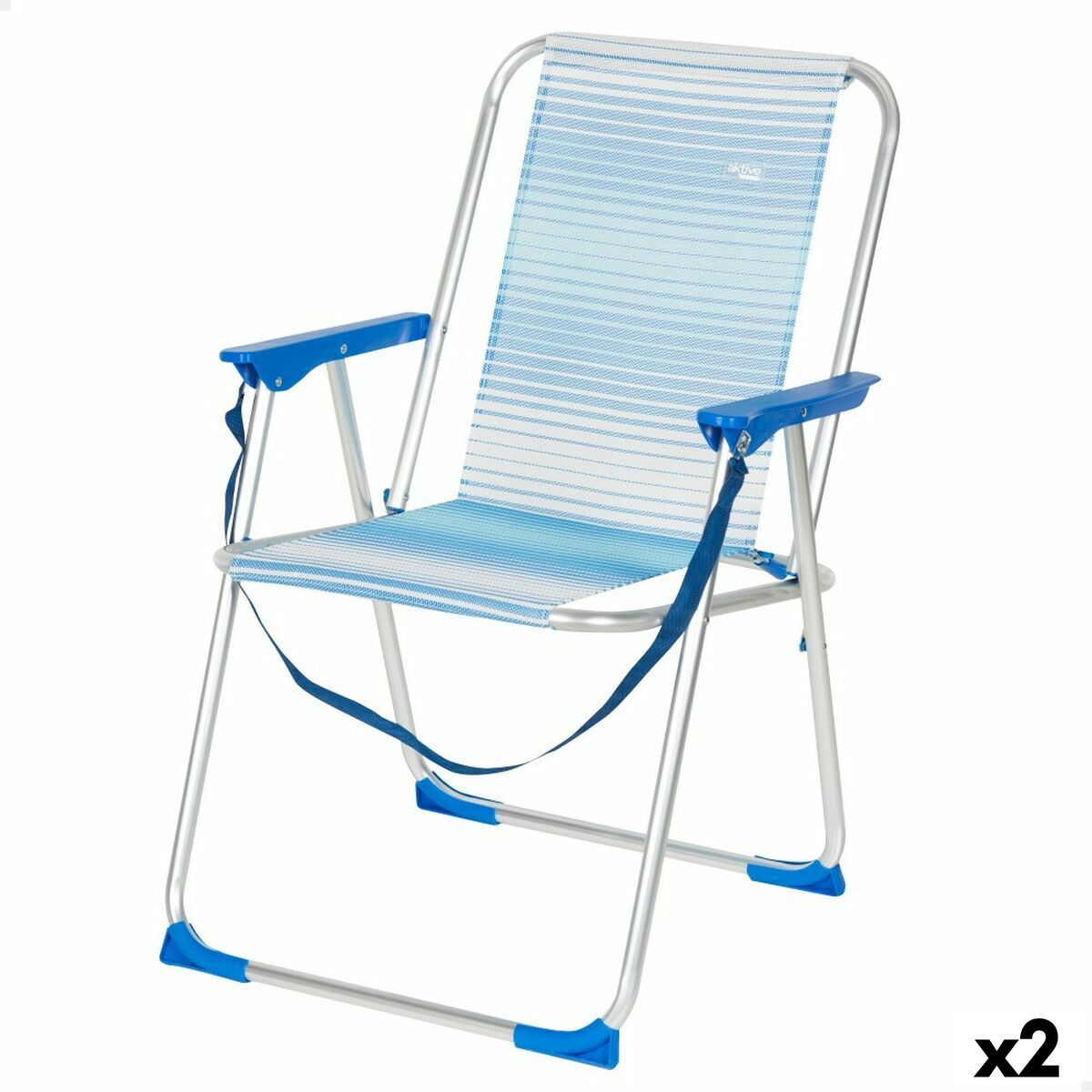Beach Chair Aktive 44 x 76 x 45 cm Beach Chair Aktive 44 x 76 x 45 cm