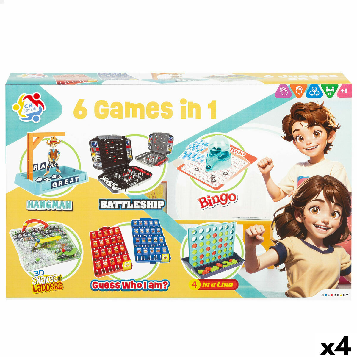 Board game CB Games (4 Units) Board game CB Games (4 Units)